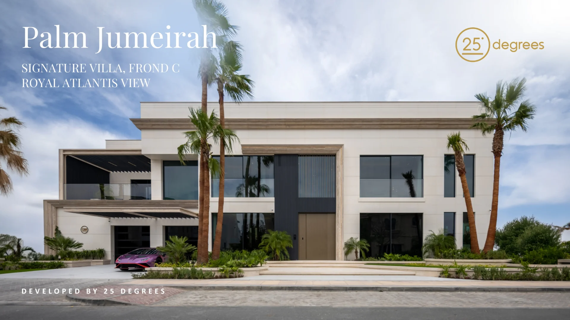 Palm Jumeirah Signature Villa – 6 Bedrooms With Royal Atlantis Views